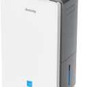 4500 Sq.Ft Most Efficient Energy Star 2024 Dehumidifier,AEOCKY Max 80 Pint/D(Standard 52Pint/D) Smart Compressor Dehumidifier with Drain Hose, Intelligent Humidistat,for Basement,Bedroom,Home,Bathroom (White)