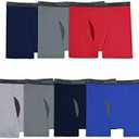 Fruit of the Loom Men's Coolzone Boxer Briefs, Moisture Wicking & Breathable, Assorted Color Multipacks,3 XL,6 pcs
