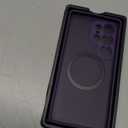 CANSHN Designed for Samsung Galaxy S25 Ultra Case (2025) [Full Camera Protection] [Compatible with Magsafe] Translucent Matte Back Protective Phone Cover, Deep Purple