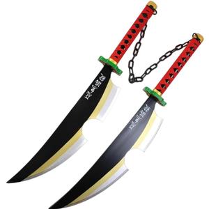 damdos Demon of Slayer Sword, Unisex (2pcs Sets) damdos Demon of Slayer Sword, Unisex (2pcs Sets)