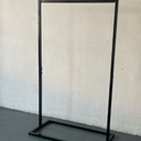 Metal Structure Sign Stand Rectangle Floral Frame Event Decor Wedding Welcome Sign Stand Hanging Poster Stand