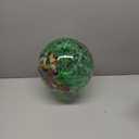 Sunnydaze 10-Inch Gazing Ball for Garden - Glass Gazing Globe for Outside - Garden Orb Yard Decor - Green Artistic