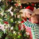 30PCS 2" Christmas Ball Ornaments Shatterproof Green Christmas Tree Decorations Xmas Tree Balls Halloween Ornaments Dcor