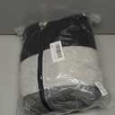 Men's Winter Heavyweight Jacket Thermal Fleece Jackets Full Zip Sherpa Lined Warm Thick Coats (X-Large, Black Light Grey Dark Grey)