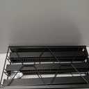 FlagShip 3-Tier Nespresso Pod Holder & Vertuo Coffee Capsule Organizer - Black Metal Space-Saving Storage Holds 30+ Pods Fits All Size Vertuo Pod