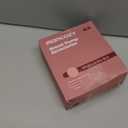 Vovotuzzi Dominos Set for Adults and Kids - Domino Set for Classic Board Games - Thick Jumbo Dominoes Double 6 for Travel Games - Purple Domino's 28 Tiles with Case