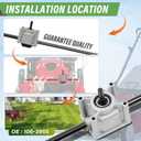 Rear Wheel Drive Transmission Assembly Compatible with Toro Recycler 22in Lawn Mower 106-3956, 105-6840