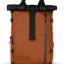 WANDRD PRVKE Lite: Weather-Resistant Travel & Camera Backpack with Laptop Sleeve, Quick Side Access, Clamshell Opening  Ideal Photography & Travel Bag (Sedona Orange)