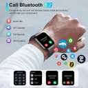 Smart Watch (Answer/Make Call),1.96"HD Smartwatch for Men Women with Heart Rate/Sleep Monitor/Pedometer/Step/Calories, 113+ Sports Fitness Watch, IP68 Waterproof Activity Tracker for Android iOS