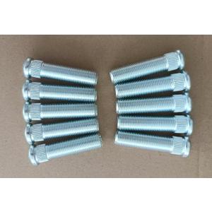 10 PCS 1/2" Extended Longer Than Stock Serrated Wheel Stud Bolts Thread 1/2-20 - .535 in. Knurl, 2 in. Length Replacement for Chevrolet Buick Cadillac GMC Pontiac Oldsmobile
