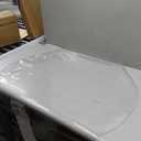 Clear Coffee Desk Cover Size 30x30 