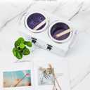 Double Wax Pot Warmer Professional - At Home Waxing Kit Digital For All Hair Types - Eyebrow, Facial, Bikini etc. (White Double Pot)