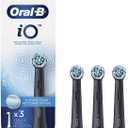 Oral-B iO Series Ultimate Clean Electric Toothbrush Replacement Brush Heads for an Oral-B Electric Toothbrush, 3 count, Black