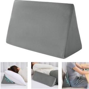 BALAPET Small Wedge Pillow for Side Sleeping, Premium Foam Bed Pillow for Side Sleeping,Triangle Wedge Pillow for Leg Elevation,Yoga,Reduce Back Pain