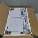 TUTOTAK Small End Table with Charging Station, Narrow Side Table with USB Ports and Outlets, Set of 2, Skinny Sofa Table, Slim Nightstand, Living Room, Bed Room, White TB01BW0602 (2-Tier7.9"D x 15.8"W x 22.5"H)