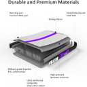 AWSUM Inflatable Gymnastics Mat 10ft Training mat 4/8 inches Thick tumbling mat with Electric Pump for Home/Gym/Outdoor