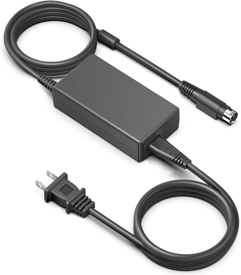 HKY 24v (3-pin) Ac Dc Adapter Compatible with Epson POS Thermal POS ReadyPrint Thermal Receipt Printer (C31CD52062) Replacement Switching Power Supply Cord Charger