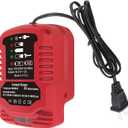 Portable Charger Replacement for Milwaukee Charger M18, Compatible with Milwaukee Battery Charger M18 18V Lithium-ion Batteries 48-11-1862, 48-11-1880, 48-11-1850, 48-11-1852, 48-11-1812
