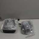 Annie & Mia Design Stainless Steel Electric Rapid Egg Cooker, 8 Egg Capacity 500W, Soft/Medium/Hard Boiled Egg Boiler Poacher Steamer Omelet Maker, Knob Auto Shut-Off, with Recipe Guide Book (Black)