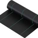 3ft x 100ft Weed Barrier Landscape Fabric, 3.5oz Heavy Duty Woven Ground Cover, 600lbs Tensile Strength Weed Block Cloth for Garden Bed, Driveway, Landscaping - UV Resistant