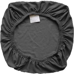 Sunnyway Office Chair Seat Cover, Stretchable Spandex Desk & Computer Chair Slipcover, Elastic Removable Seat Protector, Machine Washable (1, Grey)