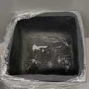 Kante Square Lion Head Concrete Planter, Classic English Style Plant Pot with Drainage Hole and Rubber Plug for Indoor Outdoor Garden Patio Home, 10.2"x10.2"x 10.2" Antique Gray