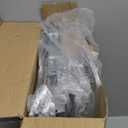 Pull Out Trash Can Under Cabinet with Push to Open Slides, Insputer Heavy Duty Under Sink Garbage Can Kit for Kitchen, Laundry, Not Included Bin, Requires 15" W X 18" D Cabinet, has Installation video (Single, Silver)