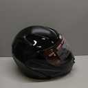 Motorcycle Bluetooth Modular Helmet, DOT Approved Dual Visor Full Face Flip up Bluetooth Integrated Motorcycle Helmets for Adults Men Women (X-Large, Gloss Black)