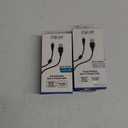 ZGear 6 Foot Braided Sync & Charge Cable  For Micro USB for Lightning Tip