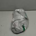 COMSE Small Woven Basket with Gift Bags and Ribbons, Gift Basket Empty, Cotton Rope Storage Organizer, Baby Toy Box with Handles, 12" x 8" x 5", Cool Gray