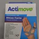 Actimove Professional Line Rhizo Forte Thumb Brace, Right, Gray, Large