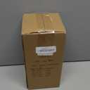 Makeup Brush Holder with LidMakeup Brush Storage Box with Diamond Pattern360 Rotating Waterproof and Dustproof Beauty Brushes Storage for Vanity Bathroom,White