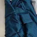 Women's 2 Piece Tracksuits Plus Size Lounge Set Contrast Striped Wide Leg Pants Travel Outfits (1X-Large Plus, Deep Green)