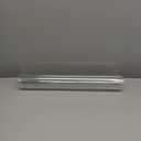 Custom Multi-Size 1.5mm Thick Clear PVC Table Cover Protector 28x48 Inch Plastic Tablecloths Wipeable Desk Topper Cover Protector for Wood Dining Furniture Glass Coffee End Side Tabletop Durable