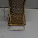 Bird Feeder for Outdoor, Heavy Duty Metal Wild Bird Feeders for Outside Hanging, Retro Lantern Shape Birdfeeder