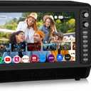 15.6 inch Smart Karaoke Machine for Adults with Lyrics Display, 200W Peak Power,Bluetooth Karaoke Speaker with 2 Microphones,Supports HDMI/USB/AUX Bluetooth Karaoke Machine for Home Party Camping