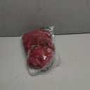 CSDAJIO 2 Piece Outfits for Women Floral Lace Open Front Tie Up Long Sleeve Crop Top Blouse Shirt and Mini Skirt Set Large, Red