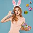 3 x Fruidles Easter Double Crisp Bunny Munny Milk Chocolate, Half-Pound Happy Easter Day Coins, Party Bag Fillers, Individually Wrapped Foils, Kosher Certified Dairy (EXP 10/10/27)