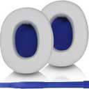 Adhiper Replacement Ear Pads - Crusher / ANC / Evo / Hesh / Venue Headphones (White)