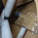 OLIXIS Criss Cross Legged Chairs Armless No Wheels Wide Seat Height Adjustable Swivel Padded Fabric Home Office Desk Seating for Bedroom, Student, Study Room