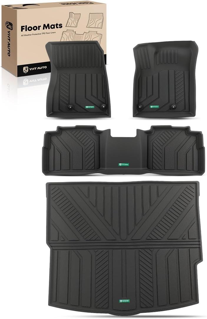 YHTAUTO Automotive Floor Mats for Nissan Rogue 2021-2026