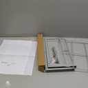 Pull Out Trash Can Under Cabinet Shelf, Under Cabinet Trash Cans Pull Out Kit with Soft-Close Slides,Door Mounting Under Sink Trash Can Slider for Kitchen,Fits Up to 40 Qt(Can Not Included)