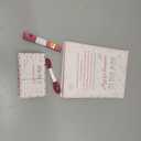 Sinload 54 Pcs Winter Snowflake Baby Shower Games Pink Snowflake Measure Belly Bump Party Game Include How Big Is Mommy's Belly Sign 50 Guessing Cards 3 Measuring Tapes for Winter Baby Shower Party