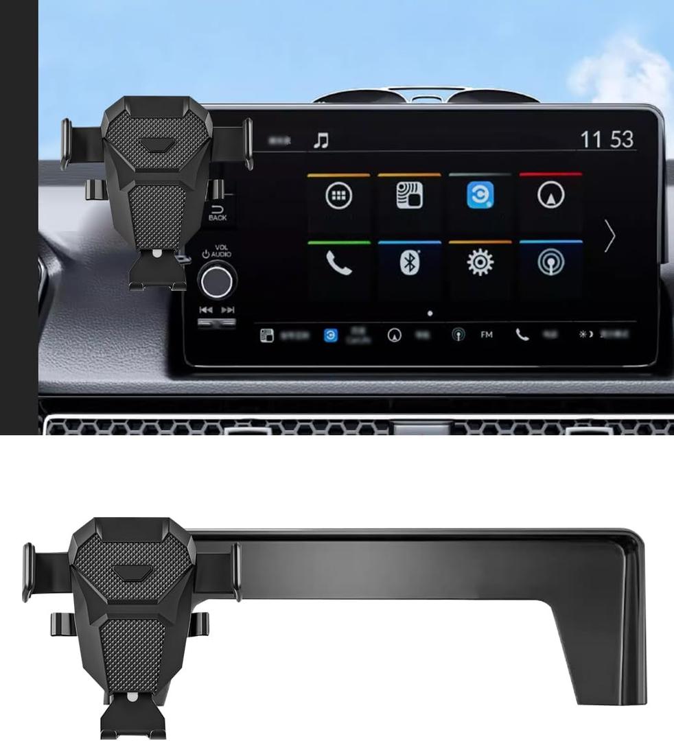 Car Phone Holder for 2026 Honda Civic Accessories 2022-2024 2025&CRV 2023-2025 Dash Mount Cell Phone Holder for Most Smartphones with Dash Organizer Auto Interior AccessoriesNot for hrv/pilot