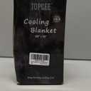 Topcee Cooling Throw Blanket for Night Sweats Decorative Tie Dye, Absorbs Heat to Keep Cool on Warm Nights, Q-Max 0.5 Cooling Blankets for Hot Sleepers, Cool Lightweight Sofa Throw Blanket (50"x70")