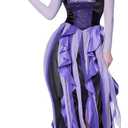Spirit Halloween The Little Mermaid Adult Ursula Costume – Disney Villains | Officially Licensed | Group Costume M