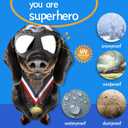 NVTED Dog Goggles Big Area Dog Sunglasses, Large Breed Windproof Snowproof Eye Protection Pet Glasses for Outdoor Driving Cycling (Large)