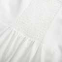 Belle Poque Vintage Floral Dress for Women 2026 Summer A-line Sleeveless Flowy Midi Elegant Wedding Guest Cocktail Dress (White, S)
