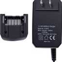 20 Volt LithiumIon Battery Charger LCS1620 for Black & Decker for Porter Cable for STANLEYBattery 12V 14.4V 18V 20 Volt Batteries LBXR20 LCS1620B LB20 LBX20 LBXR16 US Plug laipuduo