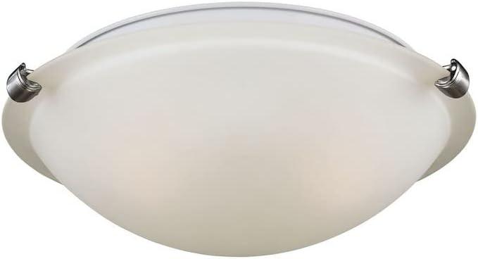 Seagull 7543502-962 Two Light Ceiling Flush Mount,White
